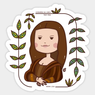 Mona Lisa MS Sticker